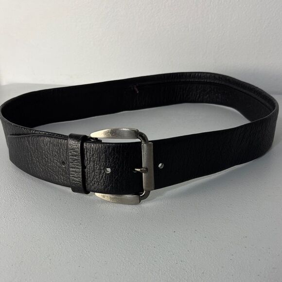 Jacob Elephant Leather Money Belt Mens Size 36 Hidden Zipper Traveling Career - Picture 3 of 11